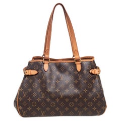 Louis Vuitton Monogram Leather Batignolles Horizontal Bag