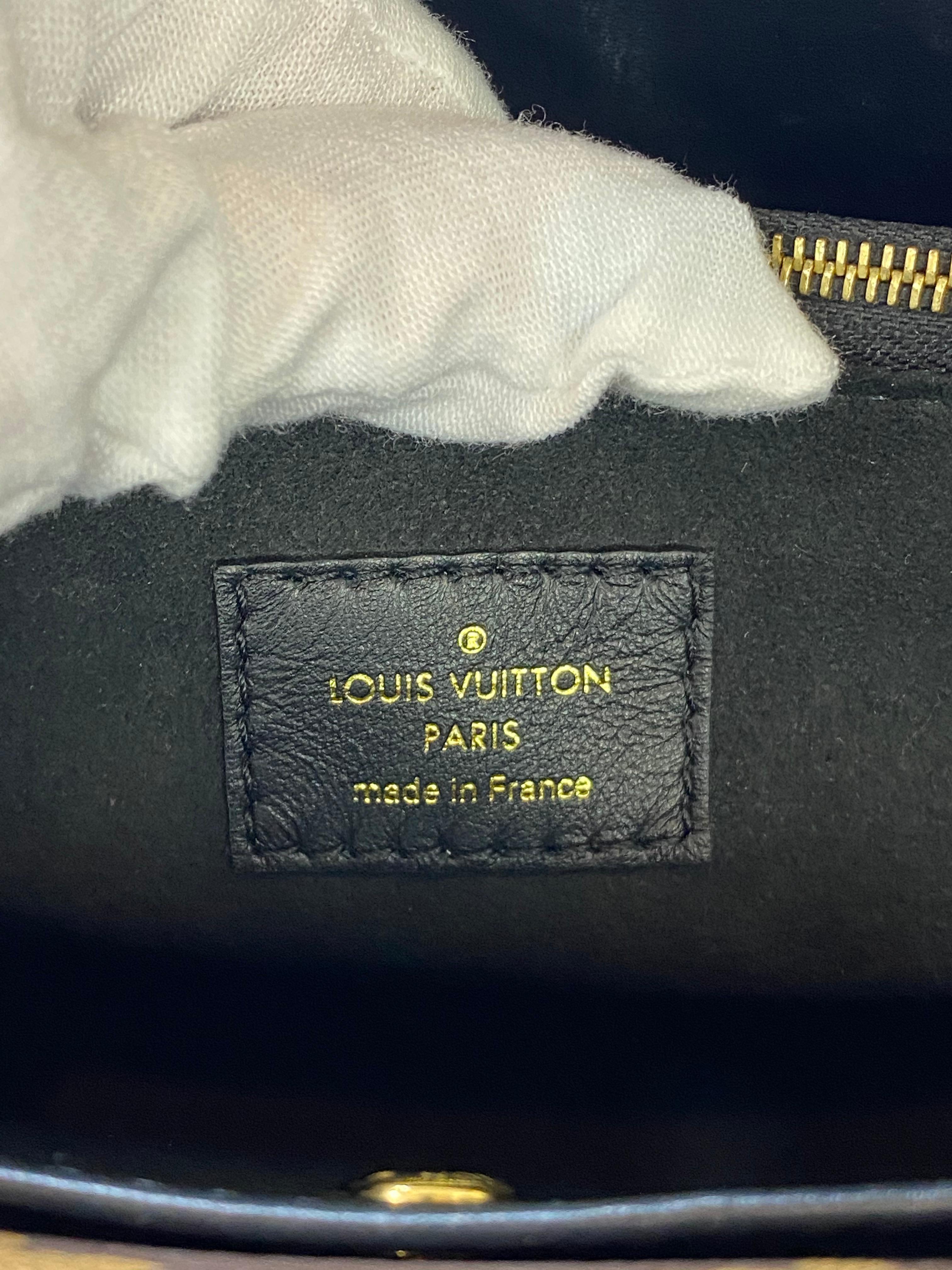Louis Vuitton Monogram Leather Double V Crossbody Shoulder Bag with Charm 5