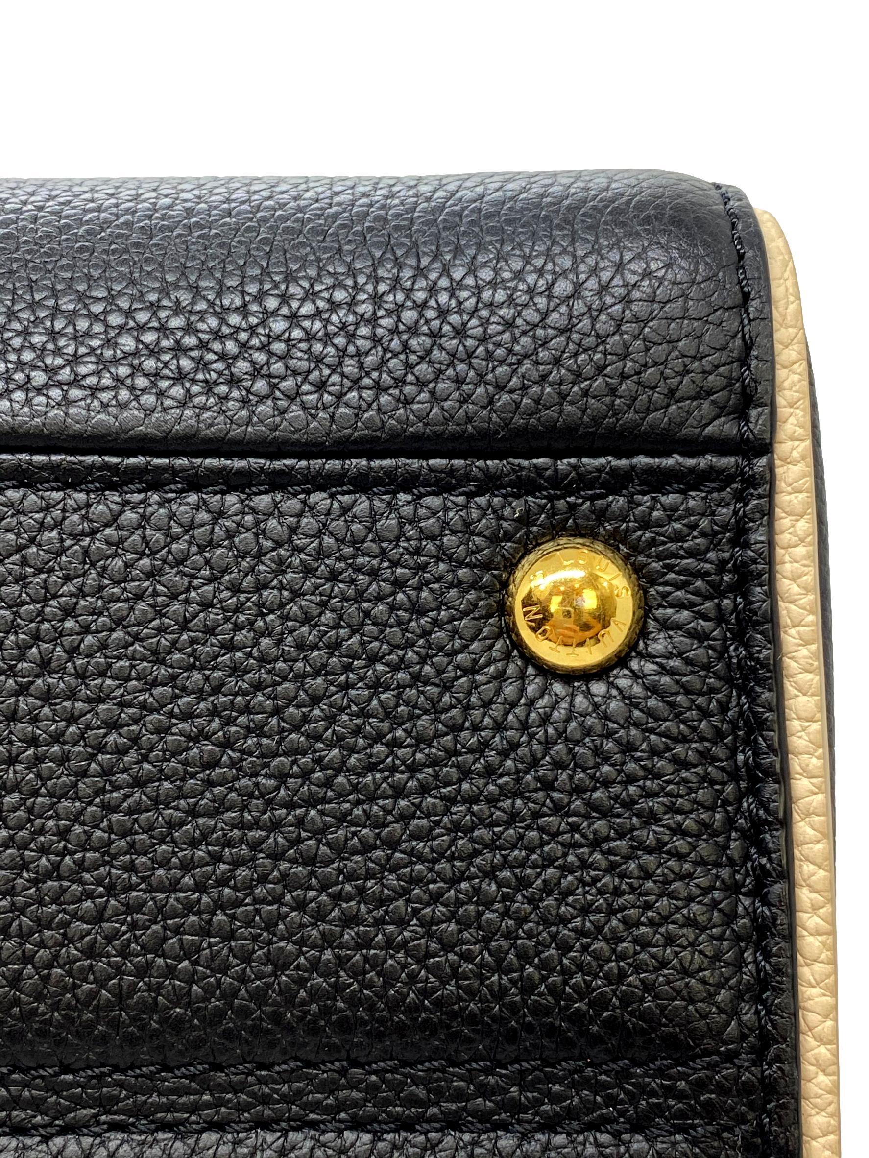 Louis Vuitton Monogram Leather Double V Crossbody Shoulder Bag with Charm 7