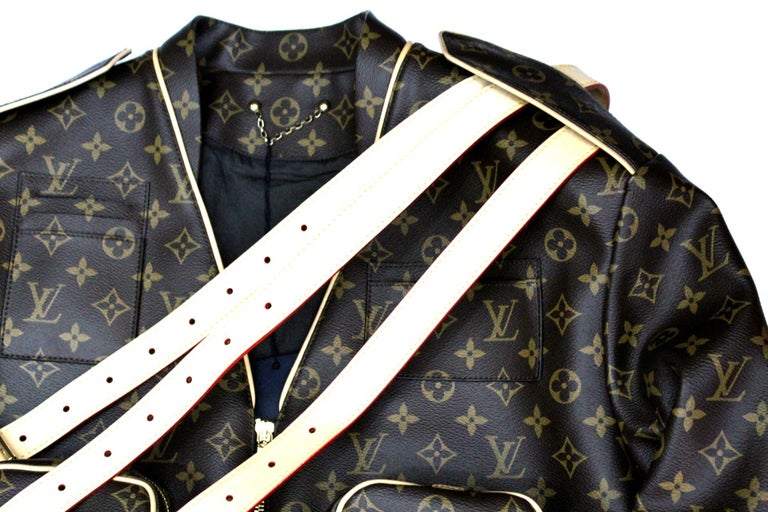Louis Vuitton Monogram Leather Jacket For Sale at 1stDibs | louis vuitton  jacket, lv jacket, louis vuitton leather jacket