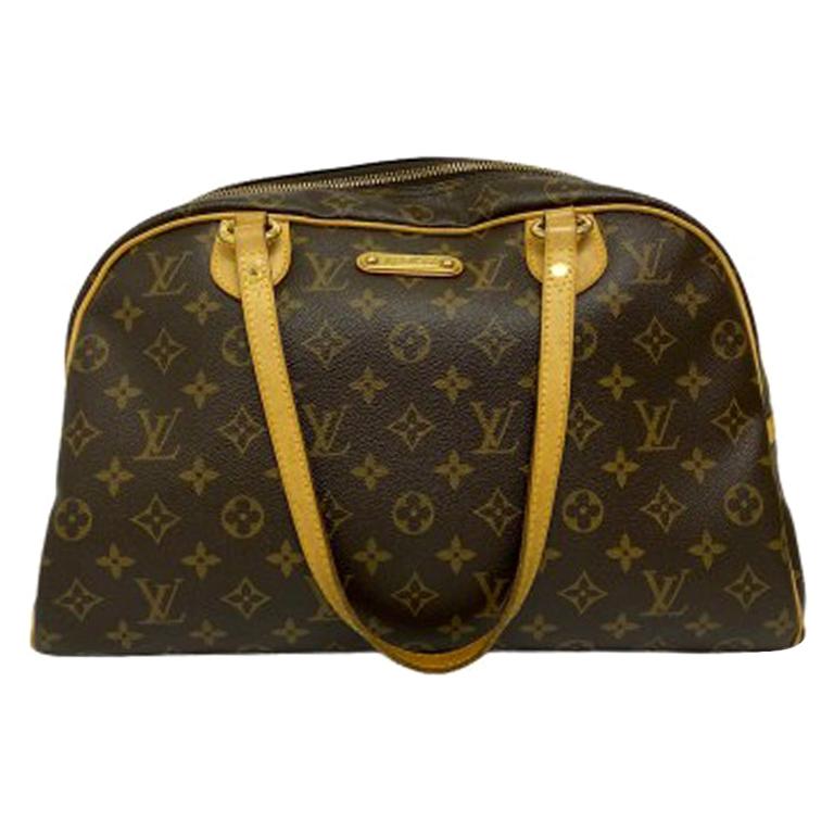 Louis Vuitton Monogram  Leather Montorgueil Mm Bag 