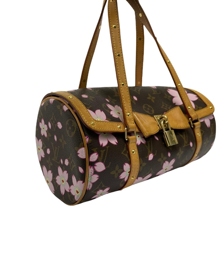 Louis Vuitton Papillon Ebene Bag Dark brown Cotton ref.438398 - Joli Closet
