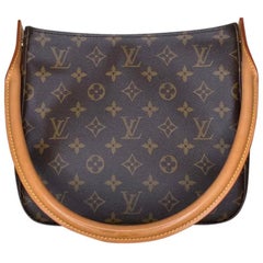 Louis Vuitton Monogram leather shoulder bag