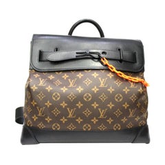 Louis Vuitton - Sac à bandoulière en cuir Monogram - Steamer