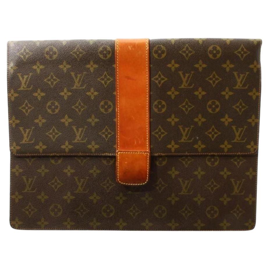 Louis Vuitton Monogram Lena Porte Documents Envelope Briefcase  861923