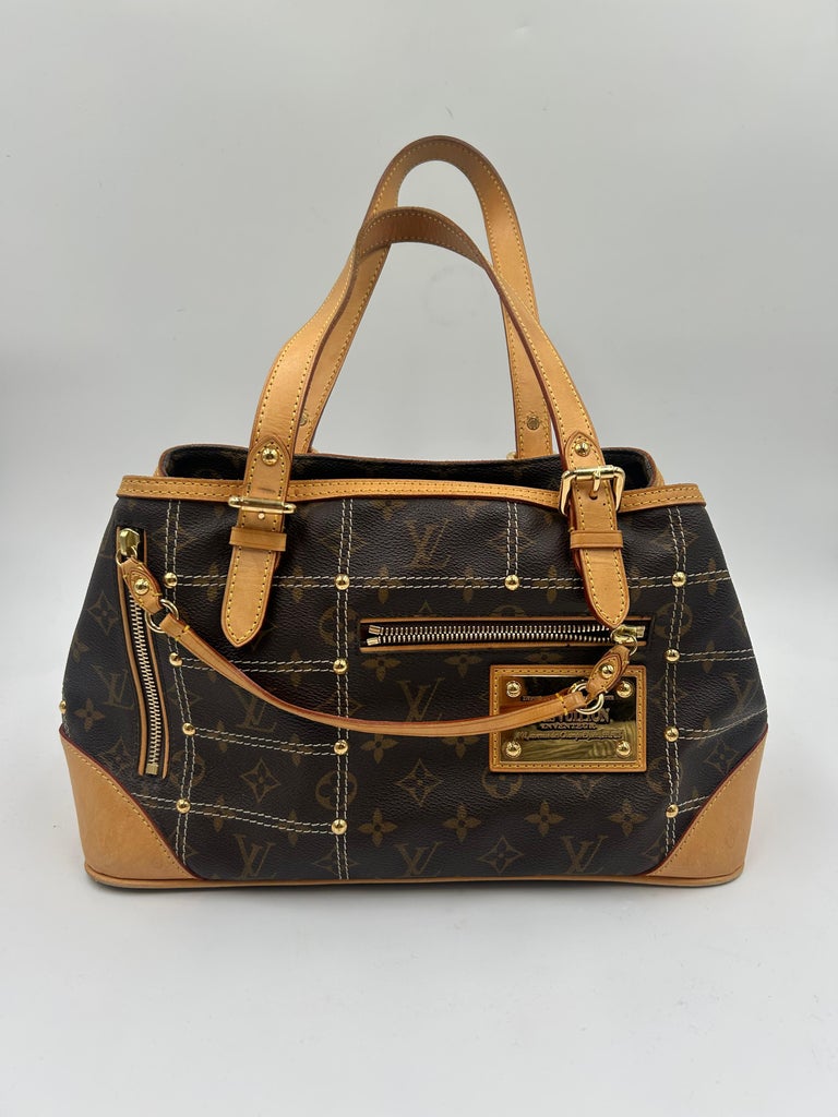 Louis Vuitton Monogram Limited Edition Riveting Bag 2007 For Sale