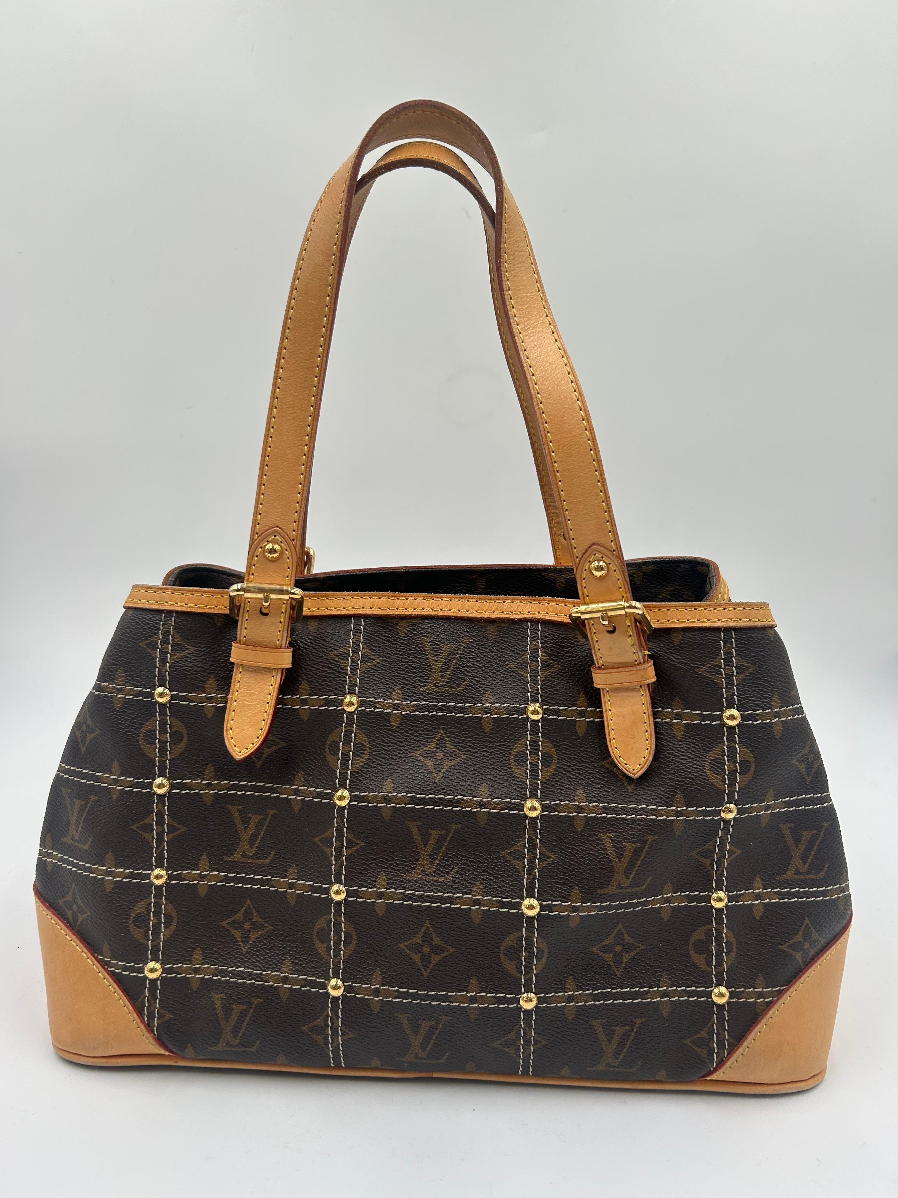 Louis Vuitton Monogram Limited Edition Riveting Bag 2007 Bon état - En vente à Palm Beach, FL