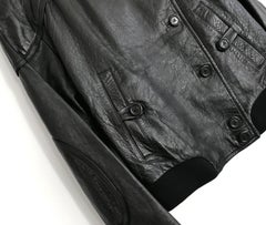 Louis Vuitton Monogram Lined Leather Bomber Jacket Resort 2019