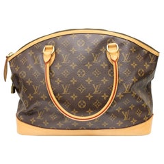 Louis Vuitton Vintage Monogram Lockit Vertical Tote Bag at 1stDibs