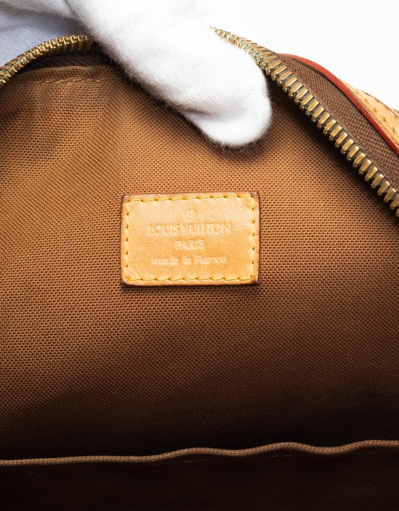 Louis Vuitton - Sac fourre-tout horizontal Lockit avec monogramme Bon état - En vente à Montreal, Quebec