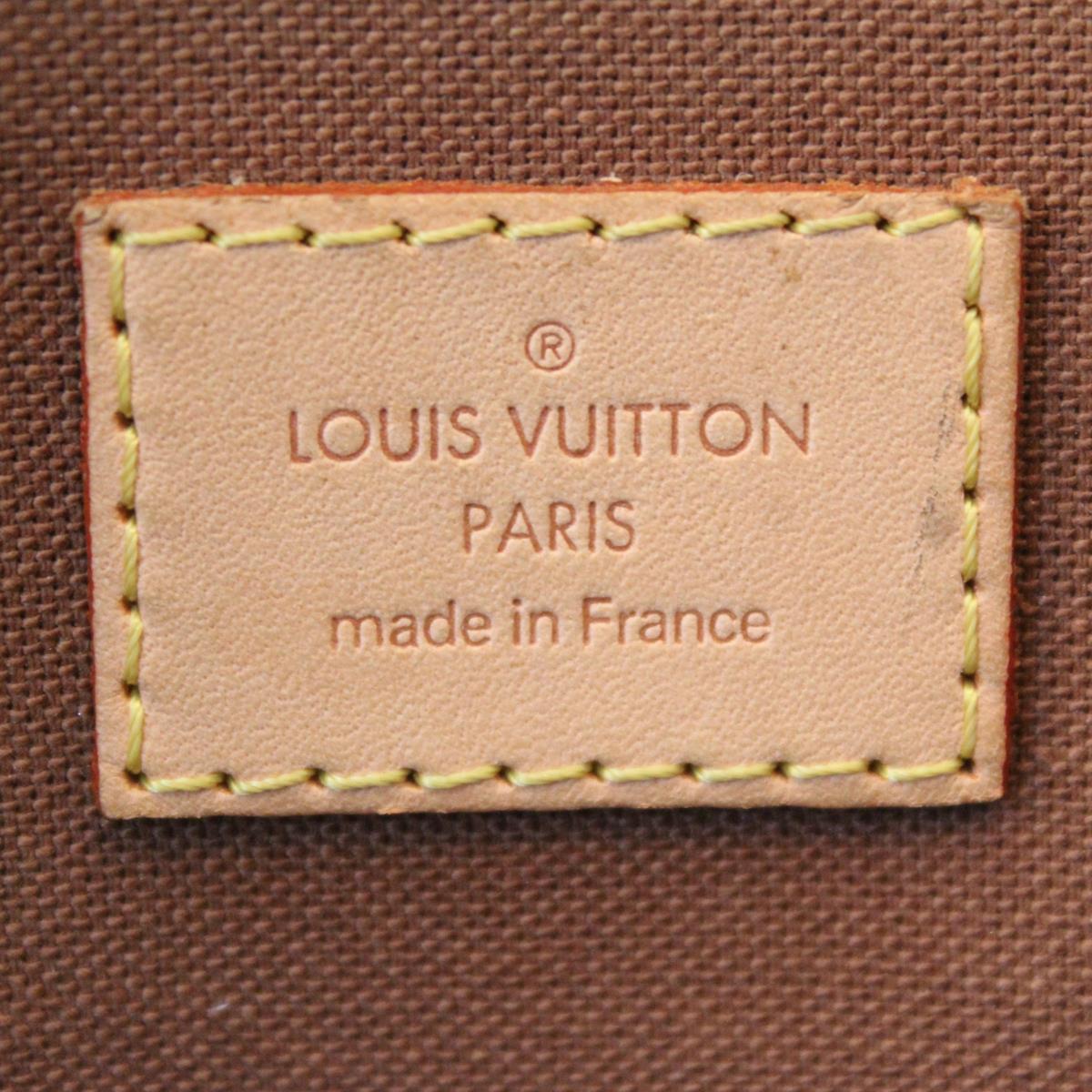 Brown Louis Vuitton Monogram Lockit PM 