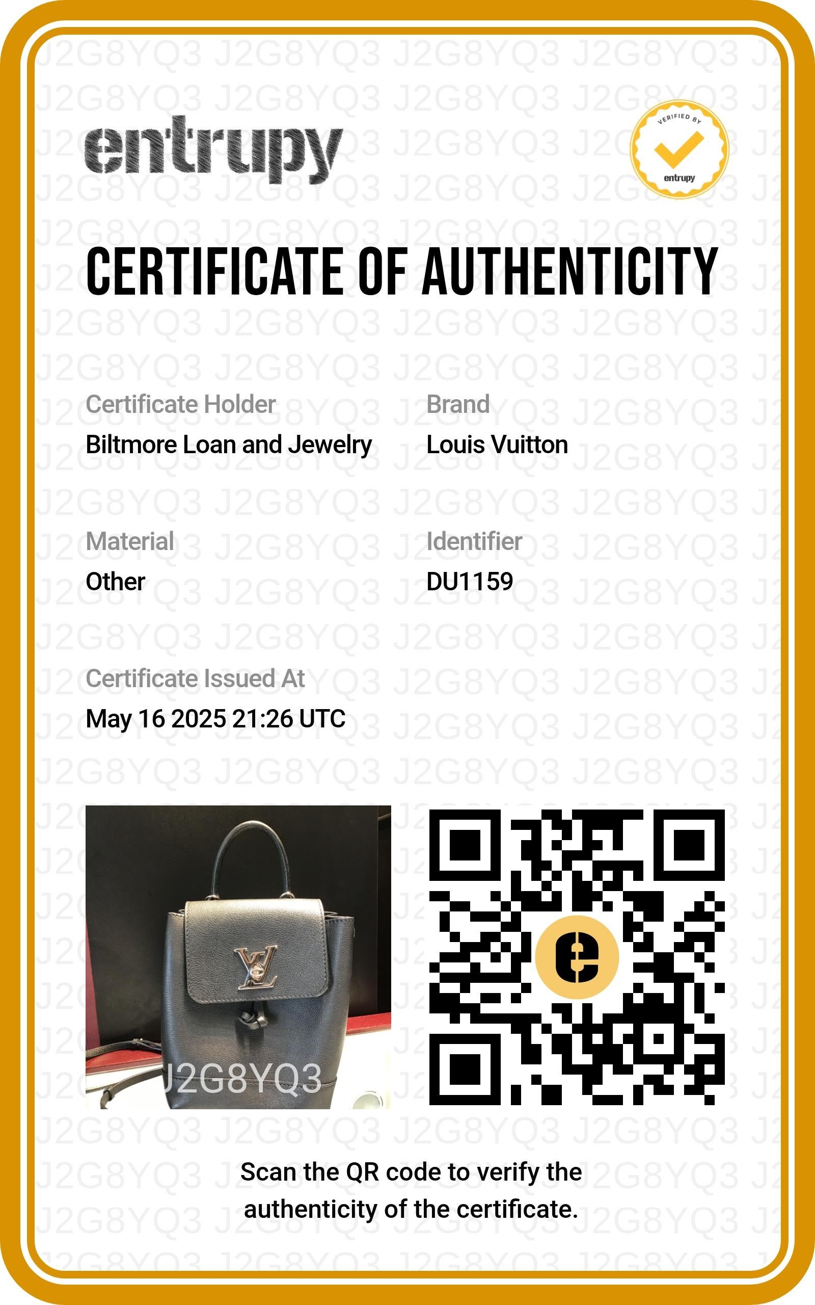 Louis Vuitton Monogram Lockme Mini Backpack in vendita 5