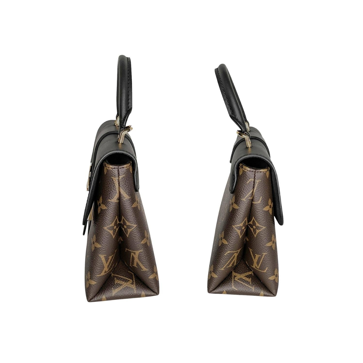 Women's Louis Vuitton Monogram Locky BB Black Handbag For Sale