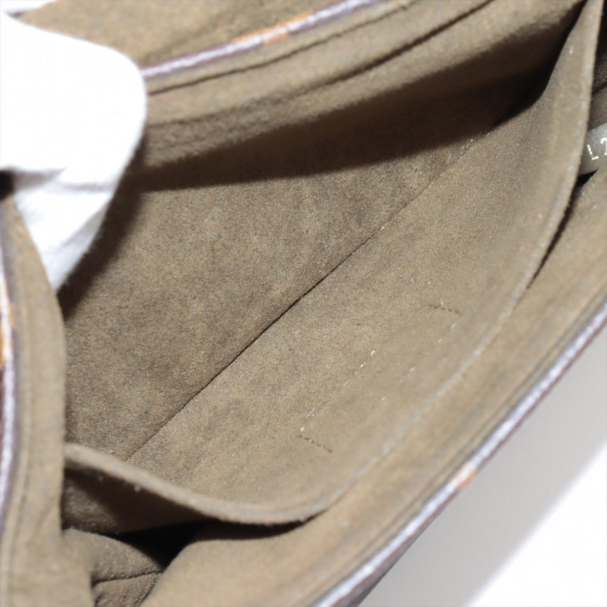 Louis Vuitton Monogram Locky BB Handbag Brown Khaki 6