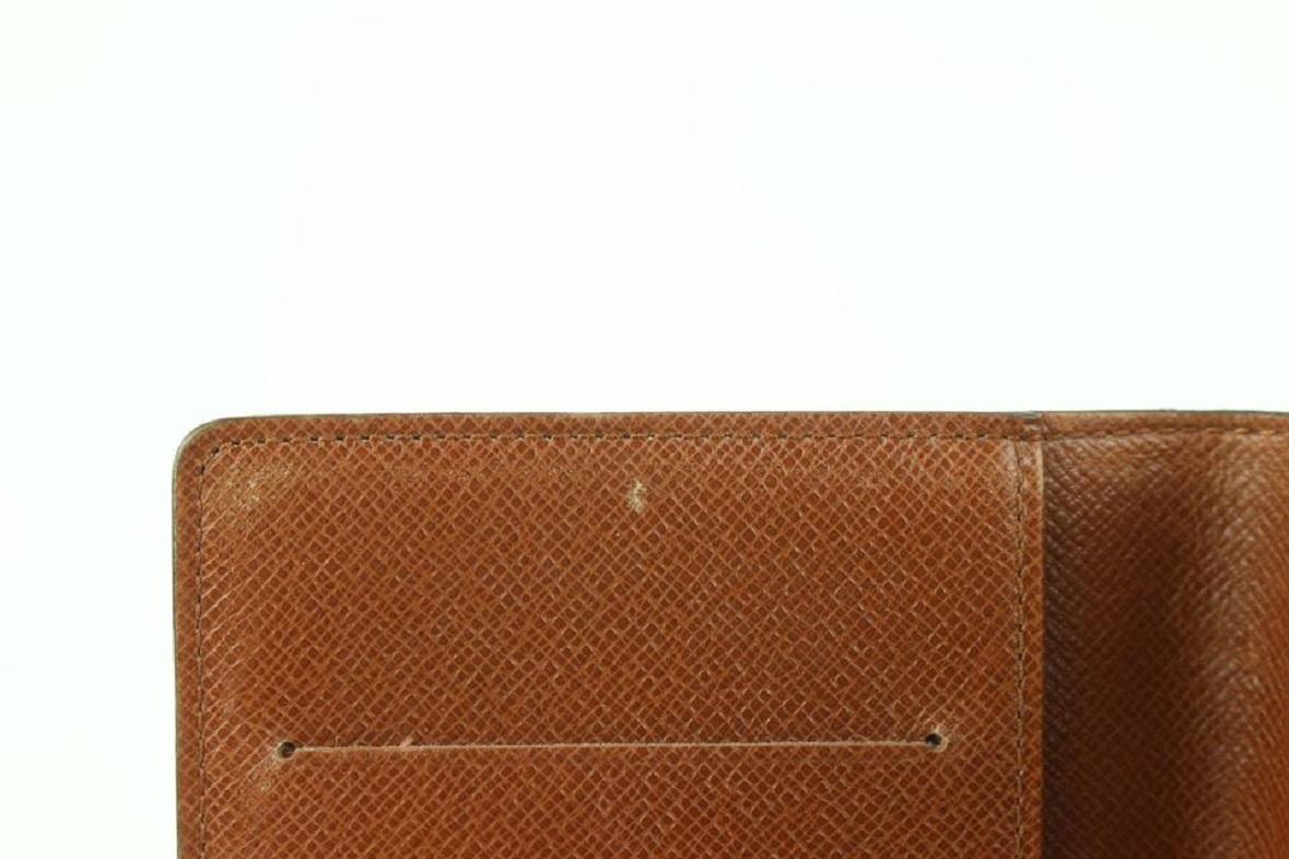 Louis Vuitton Monogram Long Bifold Card Holder Wallet 93lv11 5