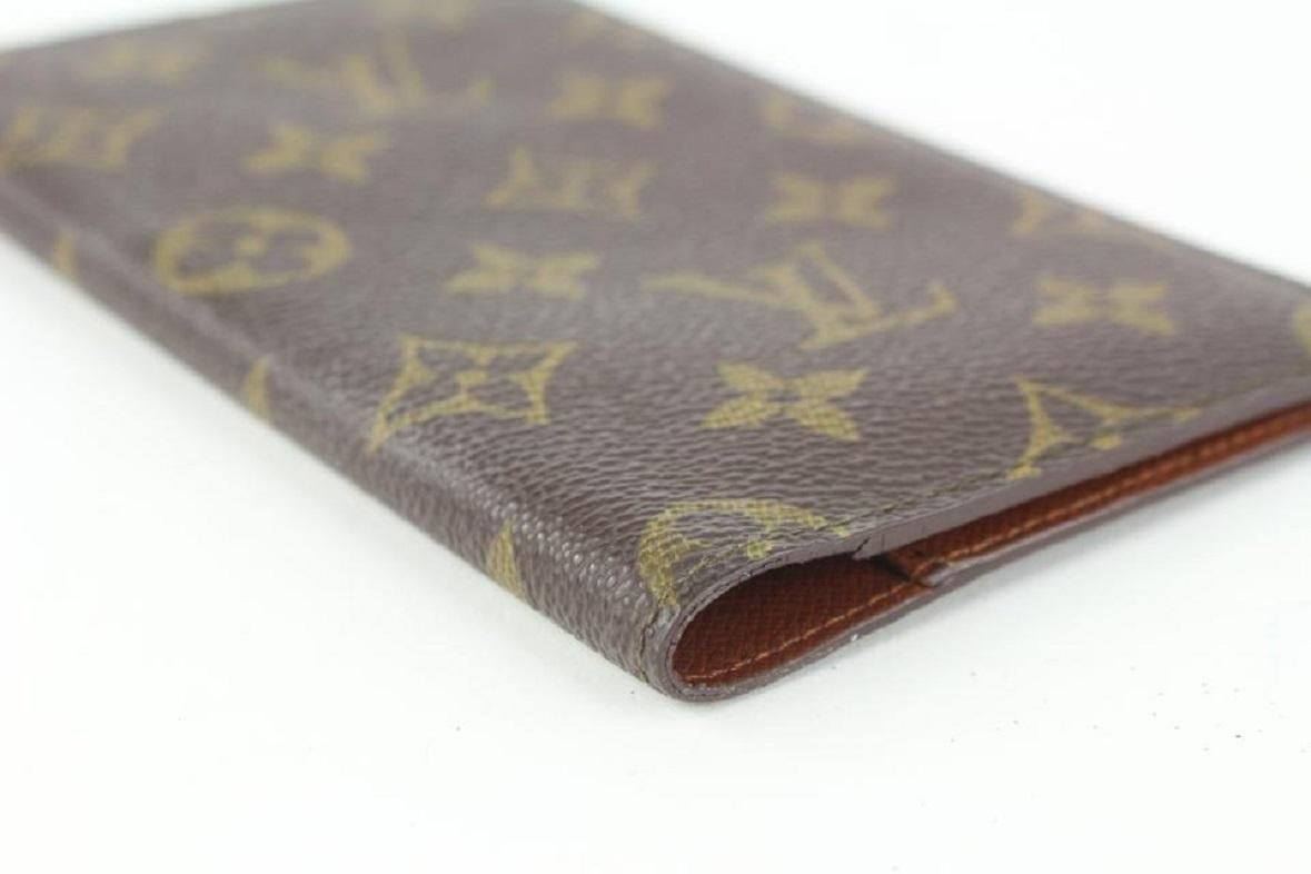 Women's Louis Vuitton Monogram Long Bifold Card Holder Wallet 93lv11