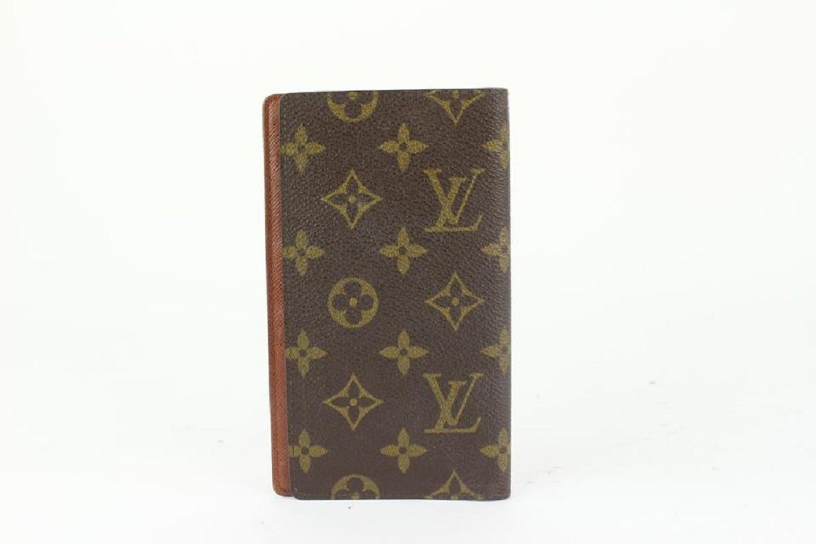 Louis Vuitton Monogram Long Bifold Card Holder Wallet 93lv11 1