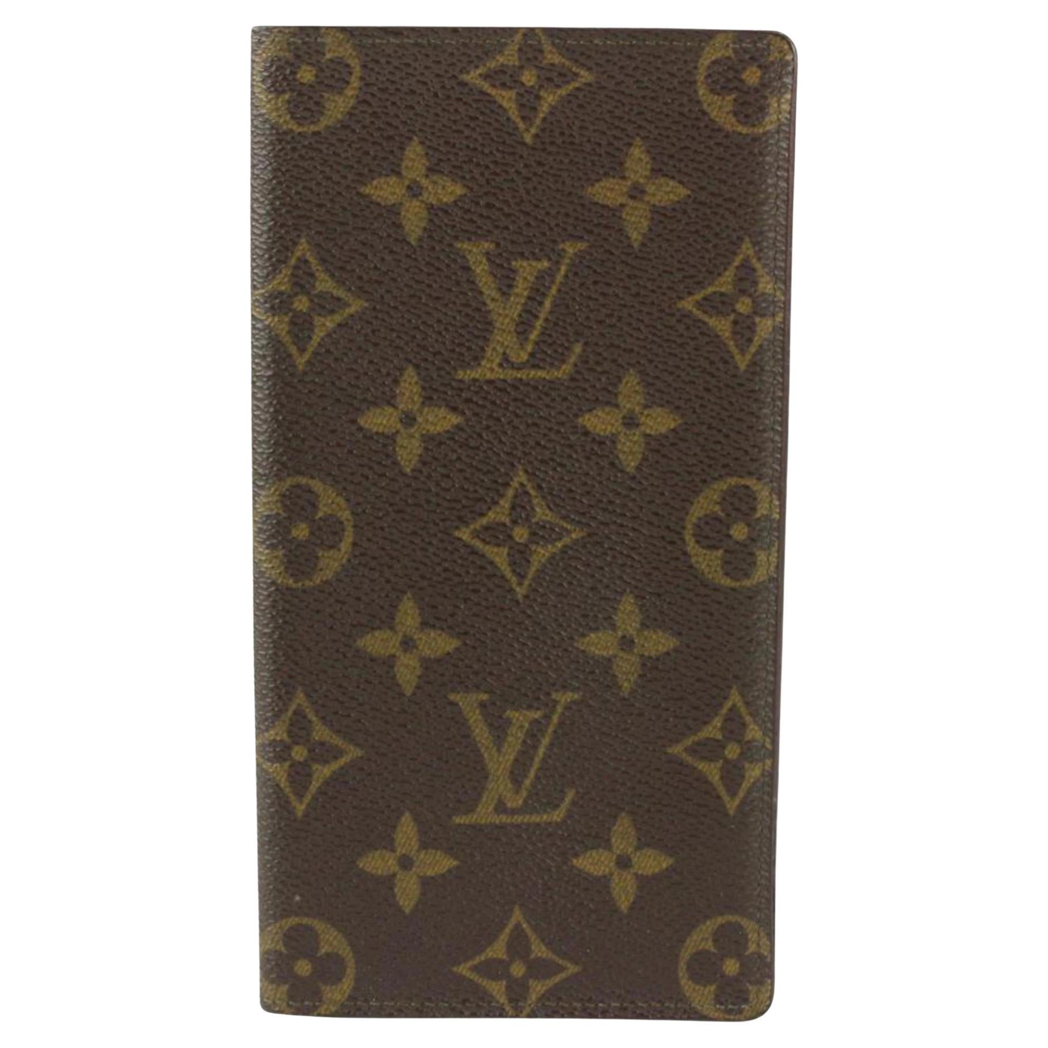Louis Vuitton Monogram Long Bifold Wallet 7lv1029