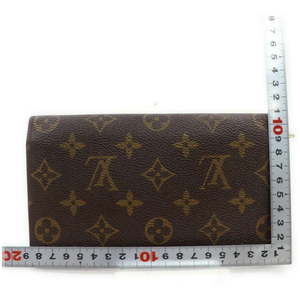 Louis Vuitton Monogram Long Sarah Geldbörse Porte Tresor  868586 im Angebot 4