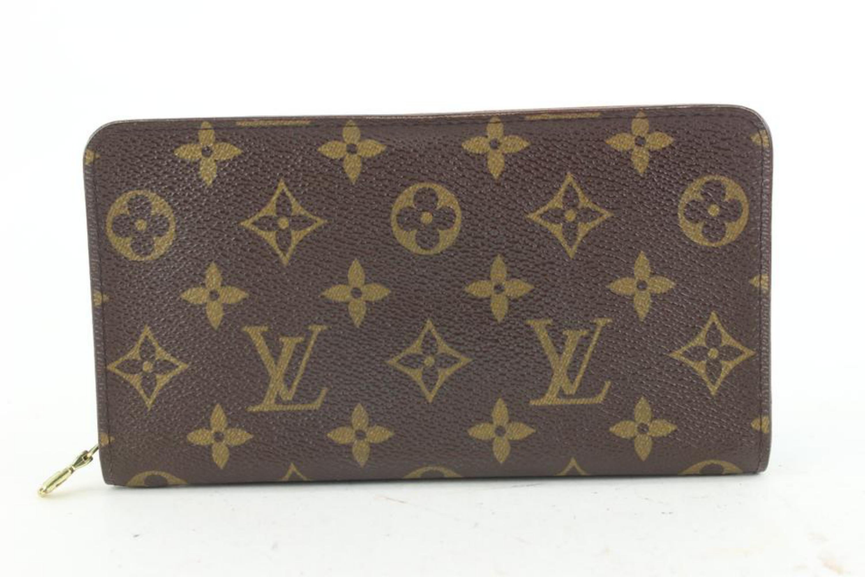 Louis Vuitton Monogram Long Zippy Wallet Zip Around 12lv323s 2