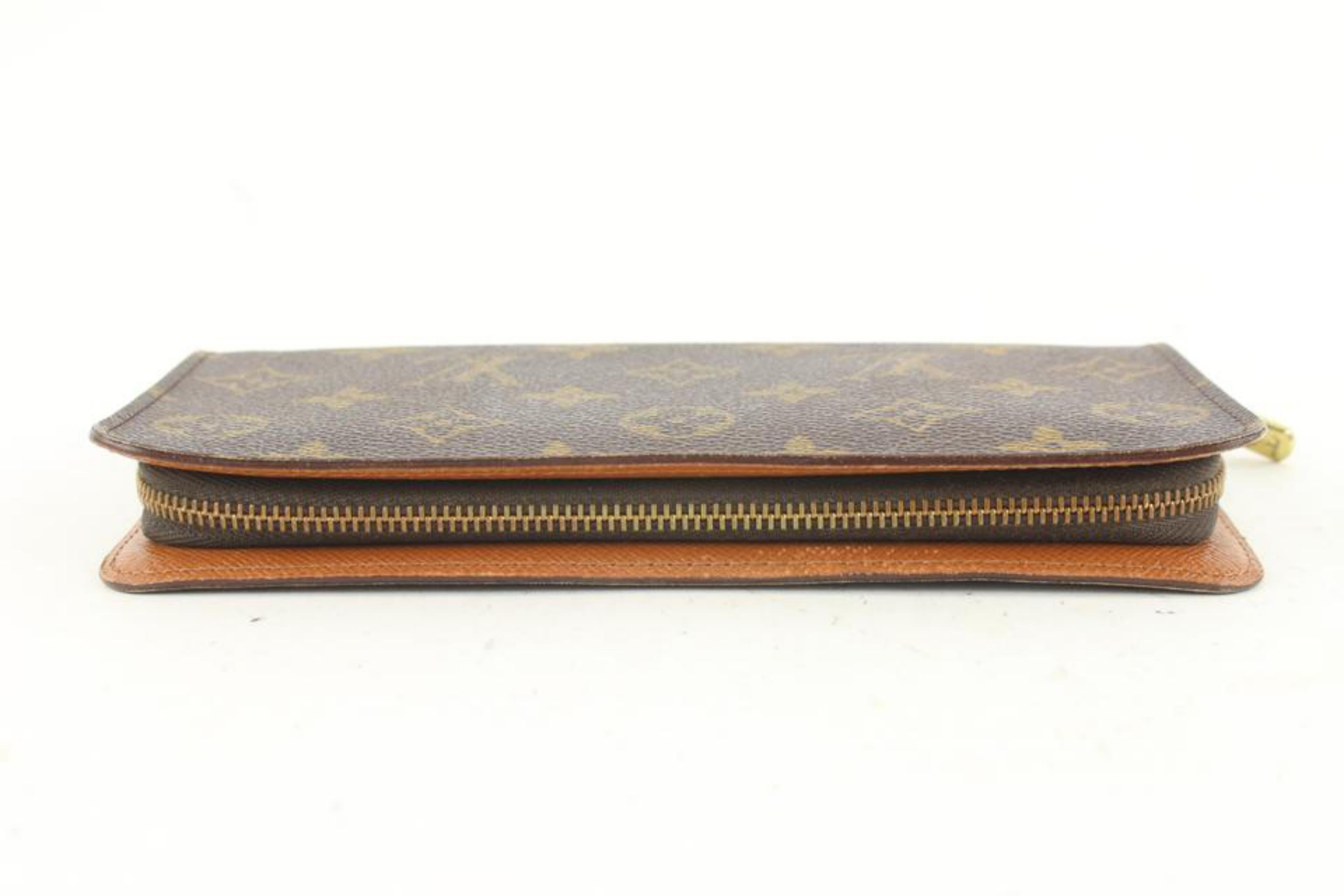 Louis Vuitton Monogram Long Zippy Wallet Zip Around 12lv323s 4