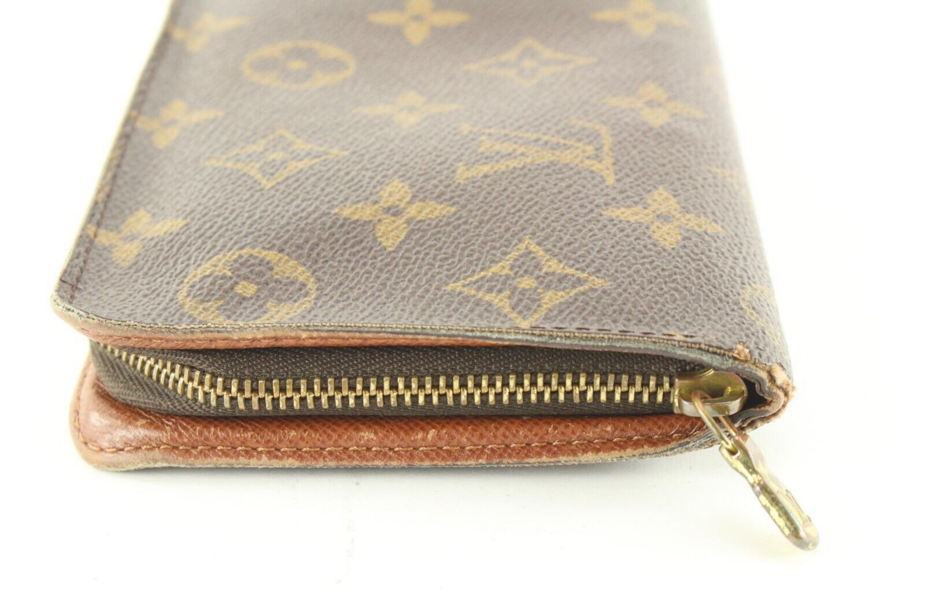 Louis Vuitton Monogram Long Zippy Wallet Zip Around 2LK0509 For Sale 7