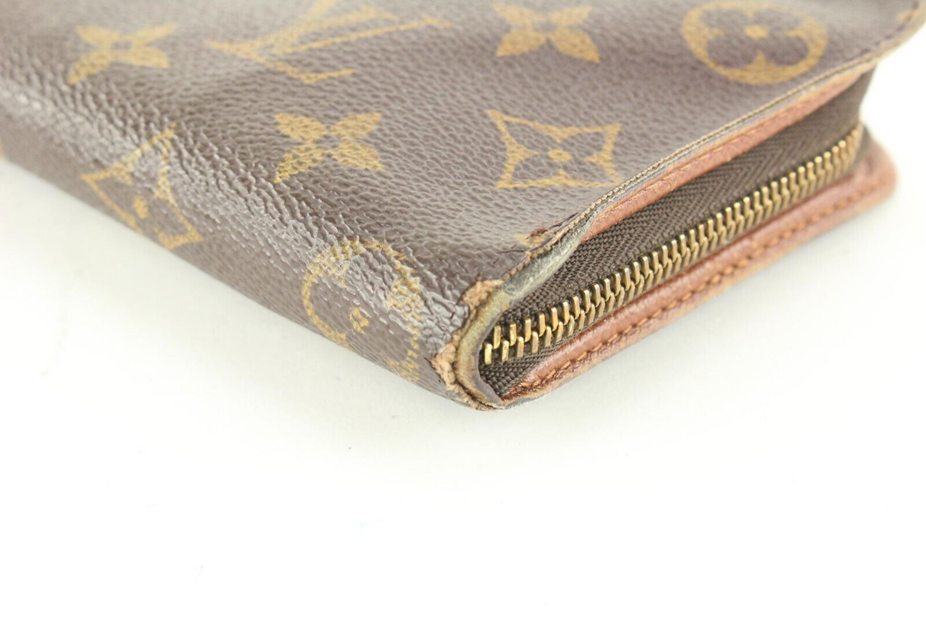 Louis Vuitton Monogram Long Zippy Wallet Zip Around 2LK0509 For Sale 1