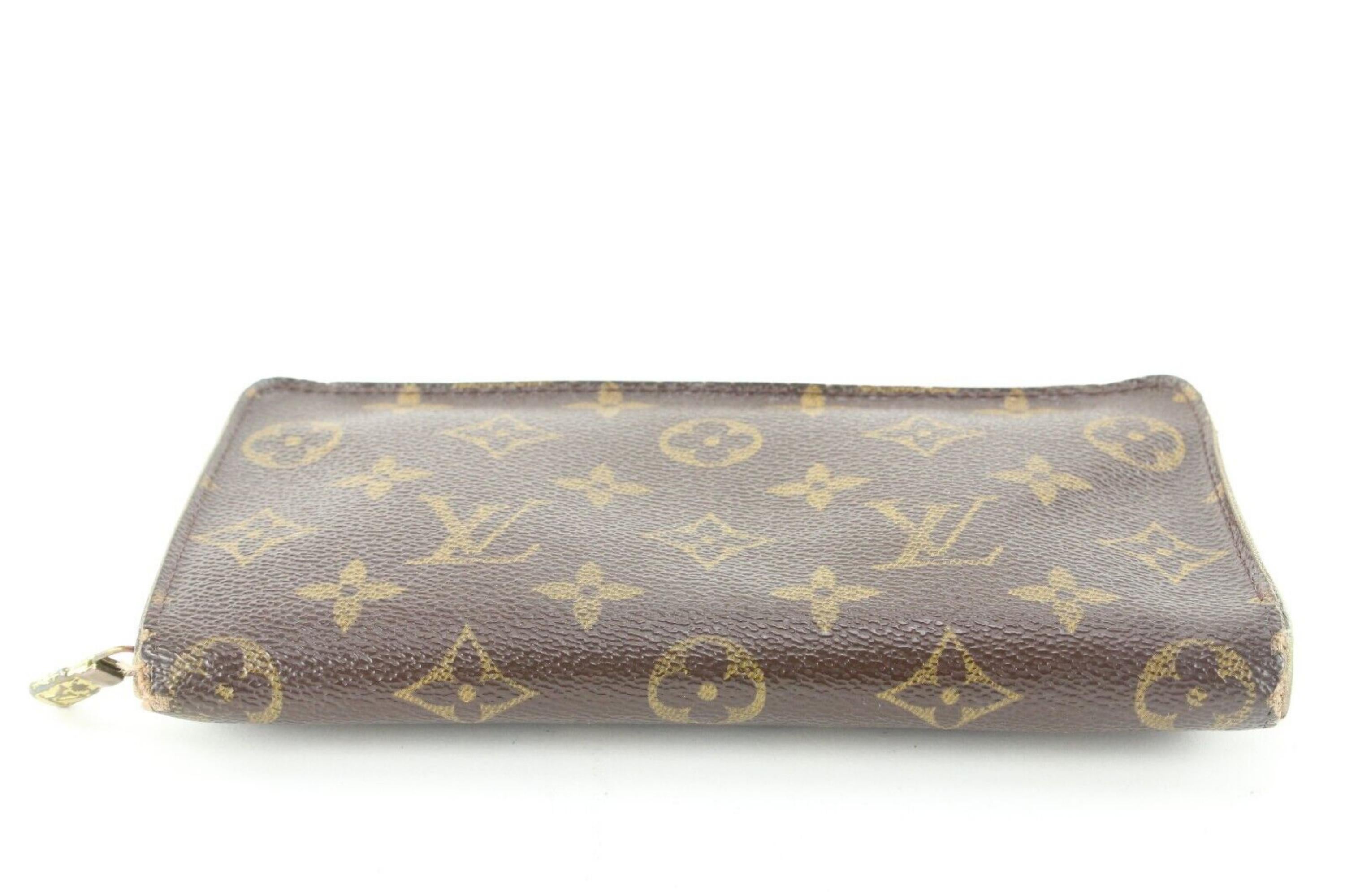 Louis Vuitton Monogram Long Zippy Wallet Zip Around 2LK0509 For Sale 2