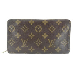 Louis Vuitton Monogram Long Zippy Wallet Zip Around 2LK0509