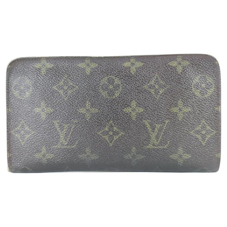 Louis Vuitton Monogram Long Zippy Wallet Zip Around 51LV713 For Sale at  1stDibs