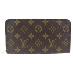Louis Vuitton Monogram Long Zippy Wallet Zip Around 75lk33s