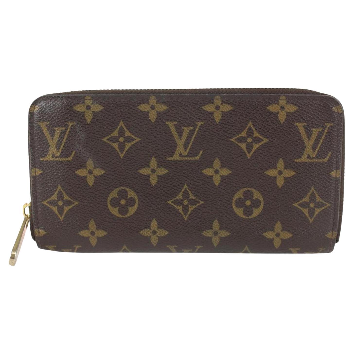 Louis Vuitton Monogram Long Zippy Wallet Zip Around Continental 910lv1 For Sale