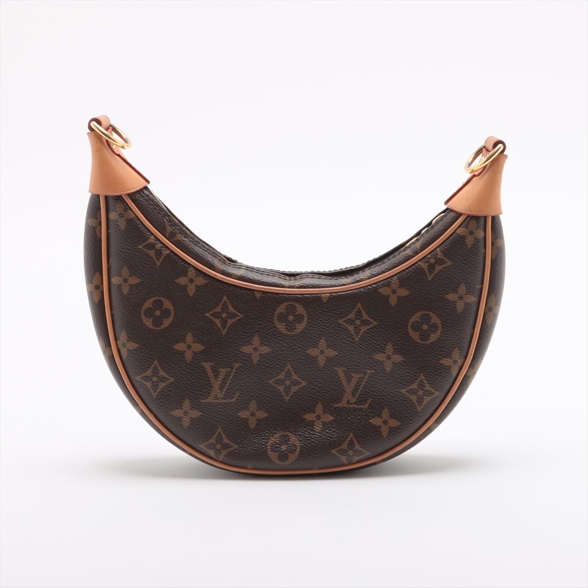 Black Louis Vuitton Monogram Loop Shoulder Bag