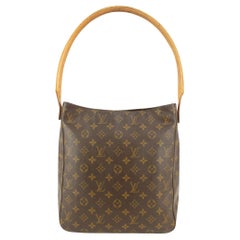 Louis Vuitton Monogram Looping GM Zip Hobo Bag 1028lv18
