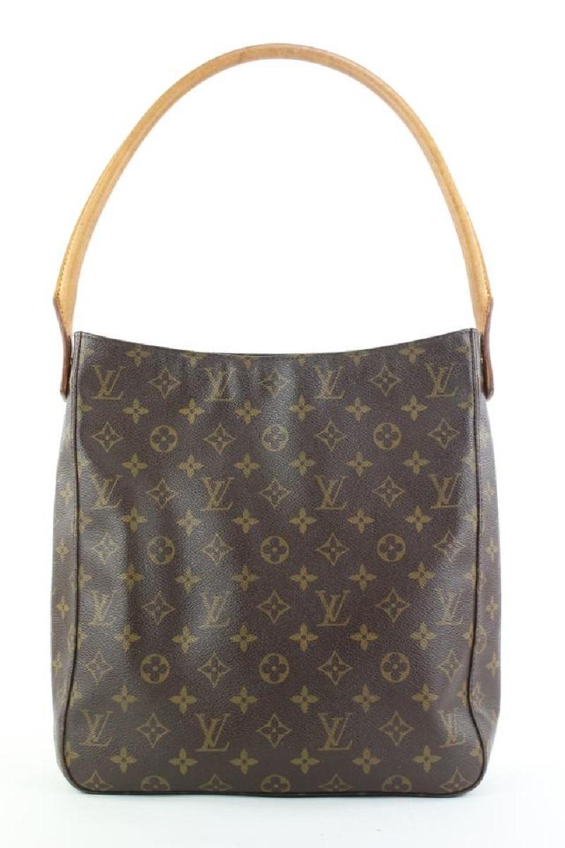 Louis Vuitton Monogram Looping GM Zip Hobo Bag 194lvs29 2
