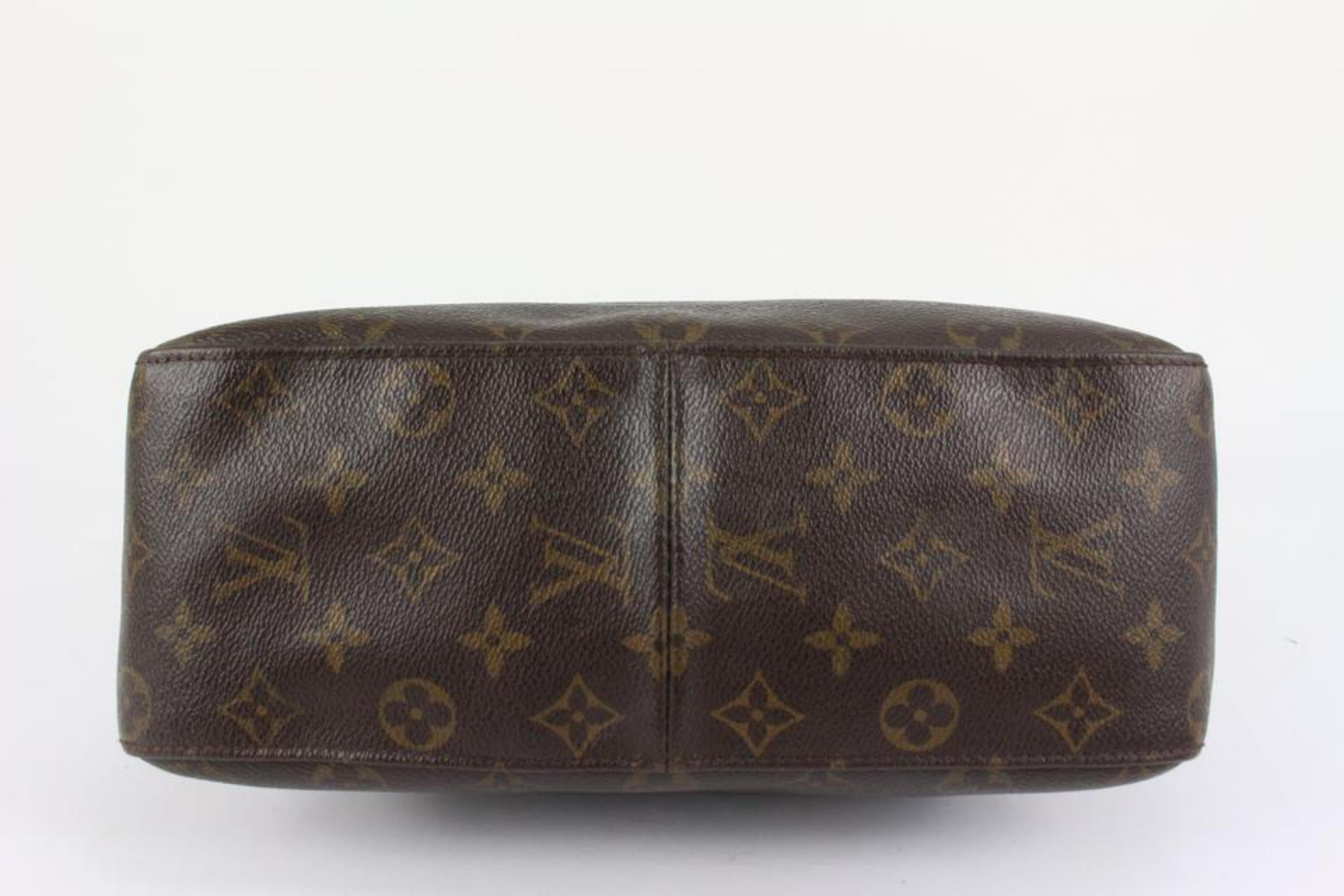 Louis Vuitton Monogram Looping GM Zip Hobo Bag 1LV714a For Sale 3