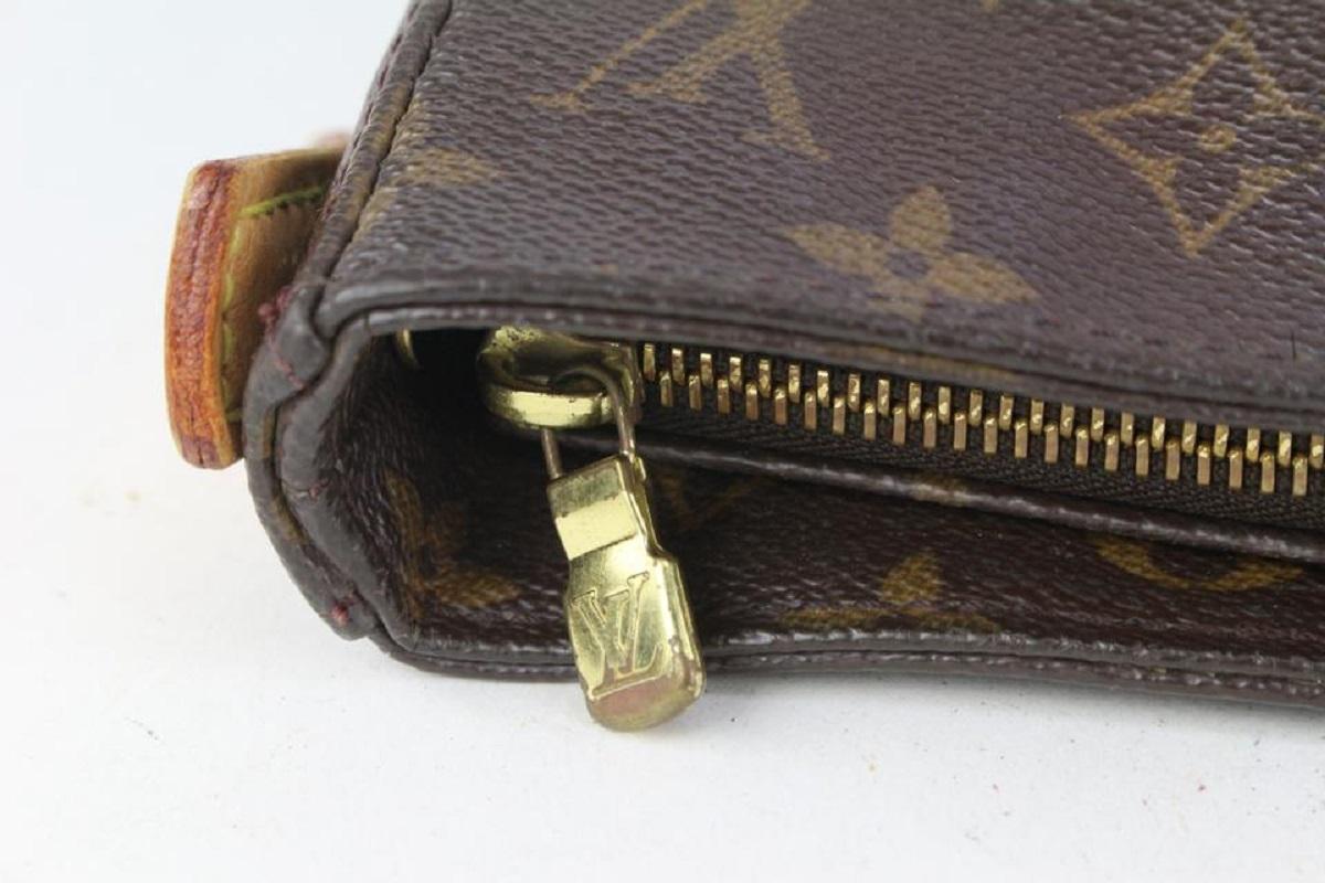 Louis Vuitton Monogram Looping GM Zip Hobo Bag 824lv36 For Sale 5