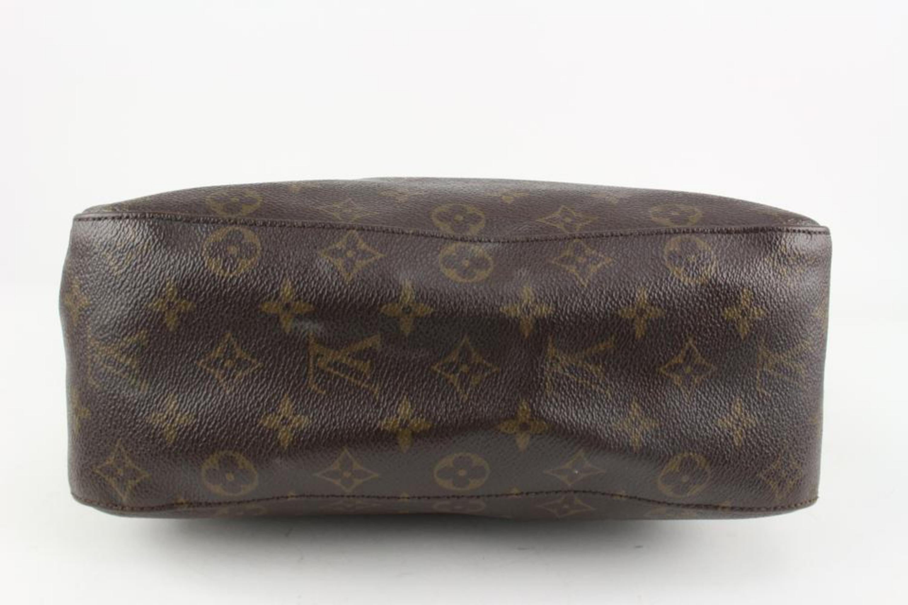 Louis Vuitton Monogram Looping GM Zip Hobo Shoulder Bag 1215lv5 4