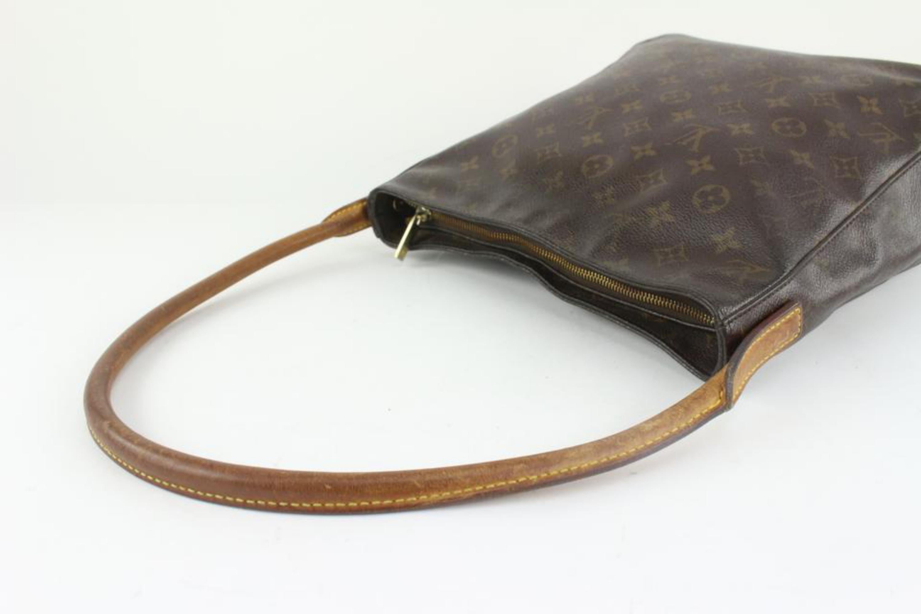 Louis Vuitton Monogram Looping GM Zip Hobo Shoulder Bag 1215lv5 1