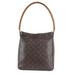 Louis Vuitton Monogram Looping GM Zip Hobo Shoulder Bag 1215lv5