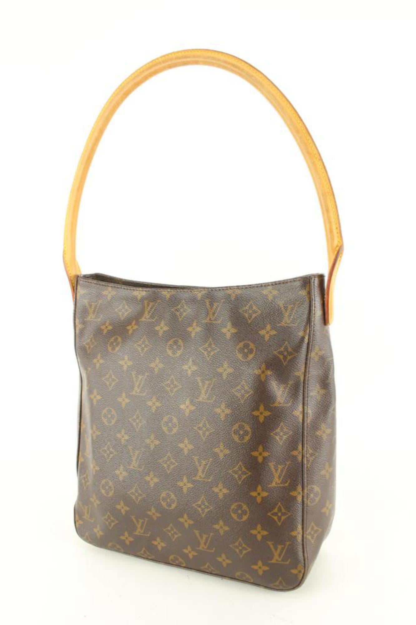 Louis Vuitton Monogram Looping GM Zip Hobo Shoulder bag 1lk52s 7