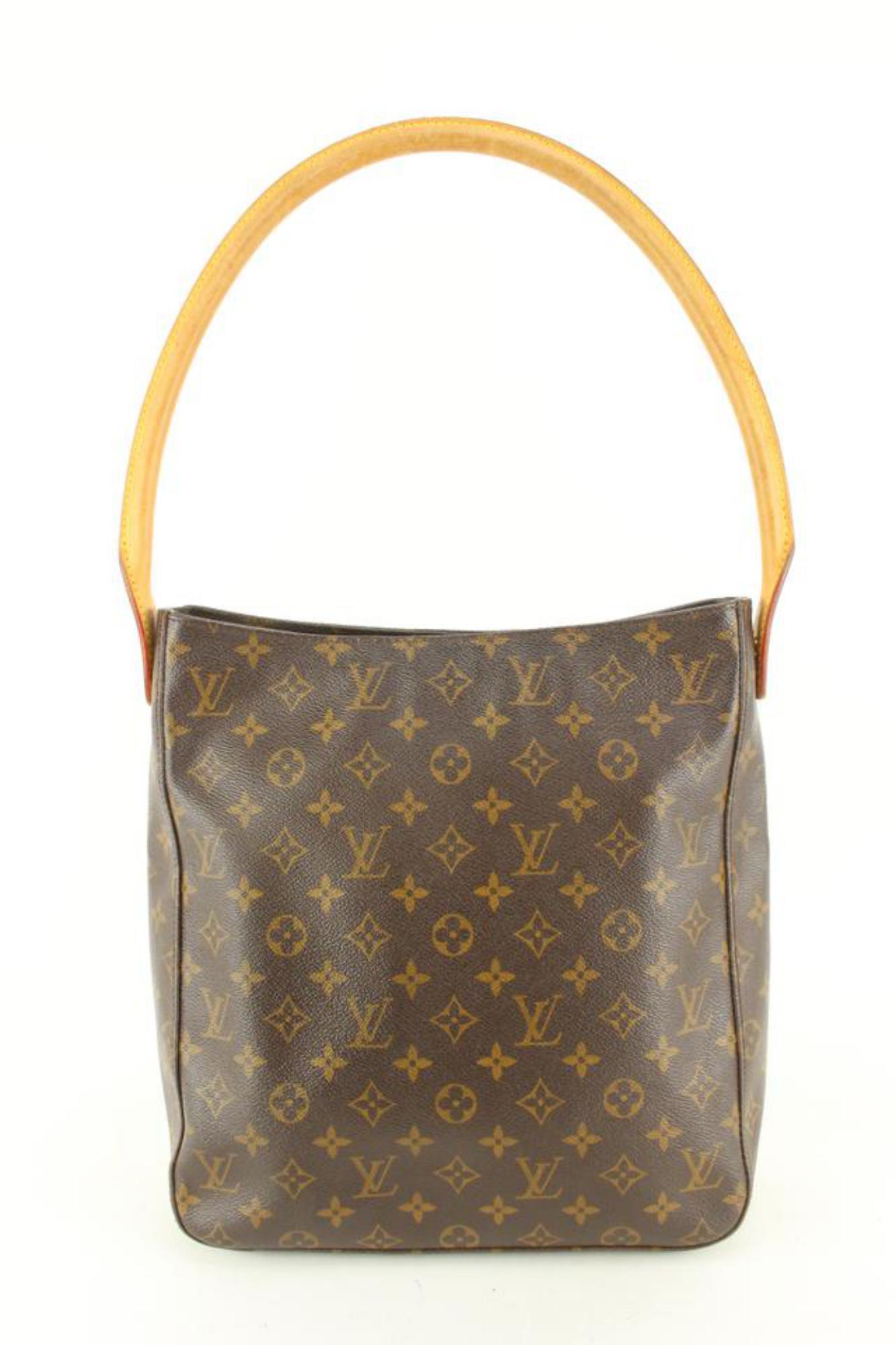 Louis Vuitton Monogram Looping GM Zip Hobo Shoulder bag 1lk52s 2