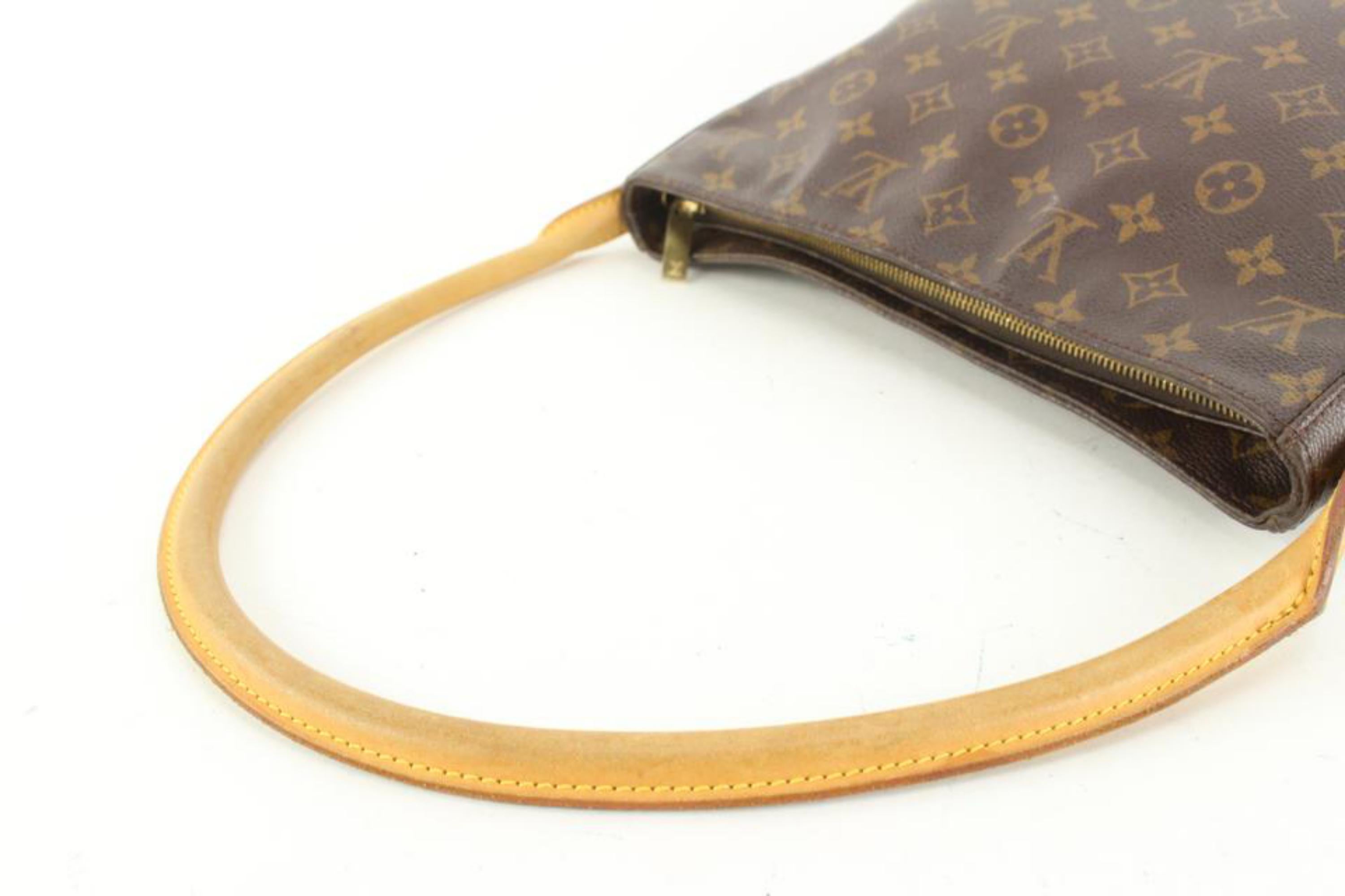 Louis Vuitton Monogram Looping GM Zip Hobo Shoulder bag 1lk52s 3