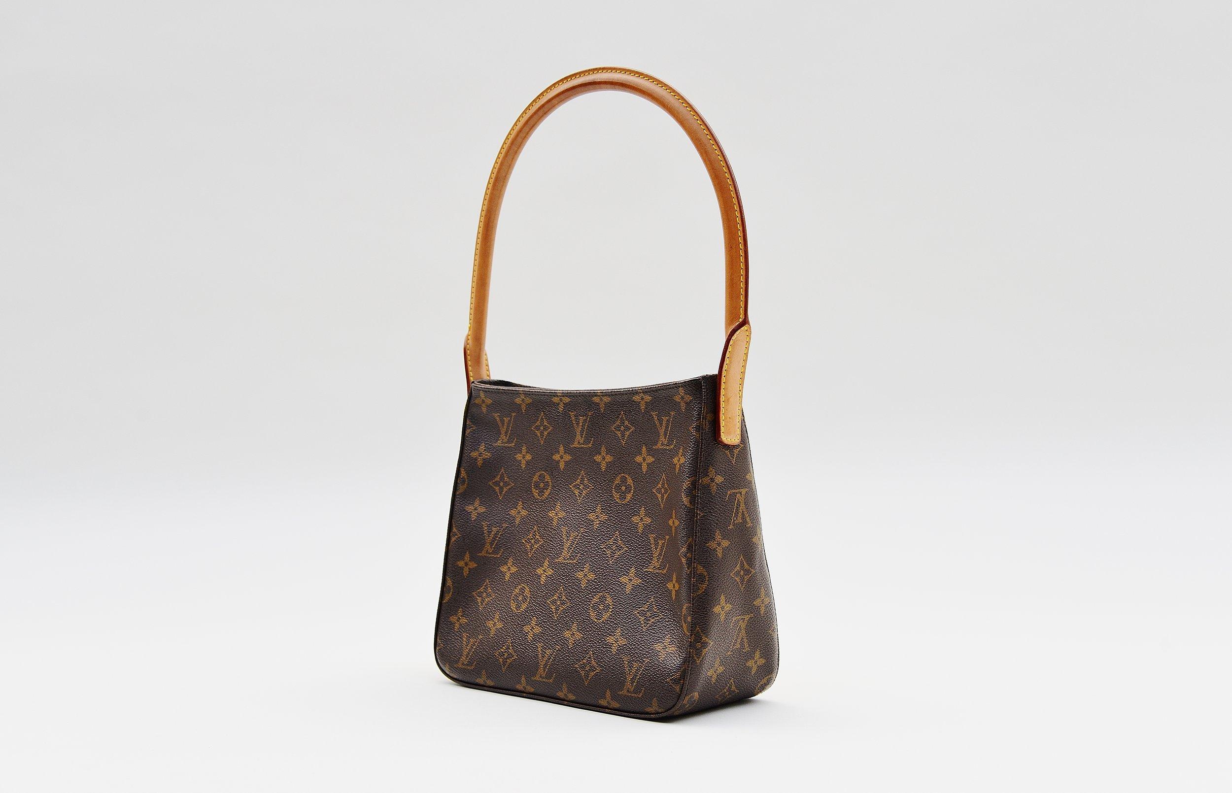 Black Louis Vuitton Monogram Looping MM