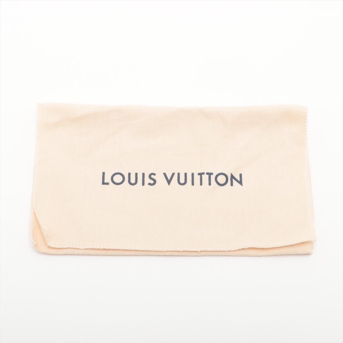 Louis Vuitton Monogram Lou Wallet Black For Sale 7