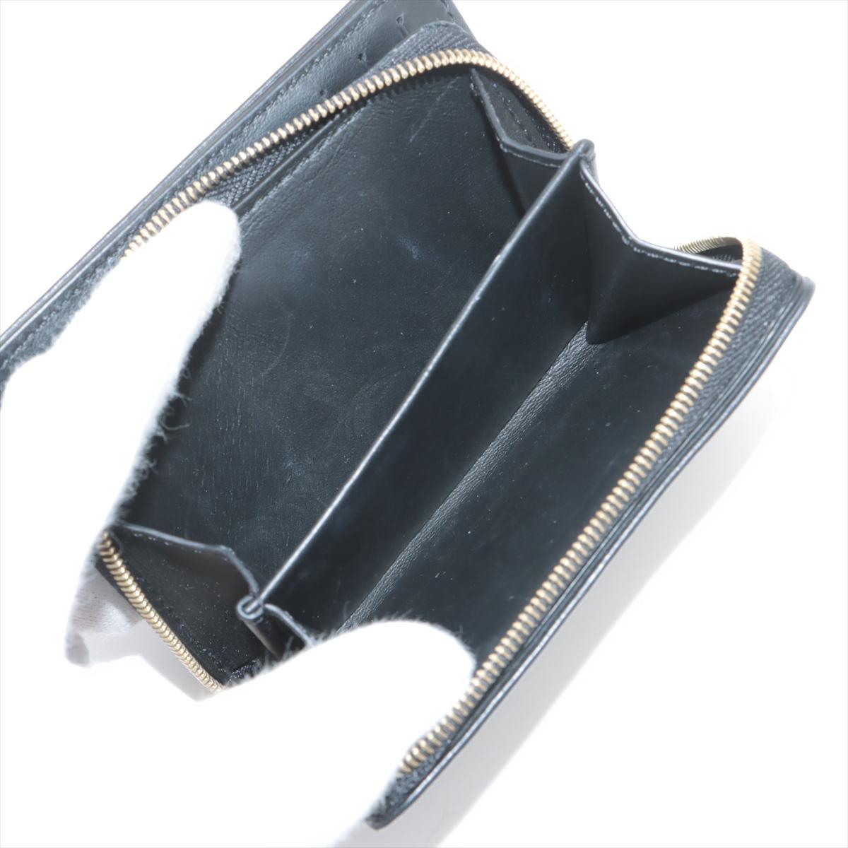 Louis Vuitton Monogram Lou Wallet Black For Sale 2
