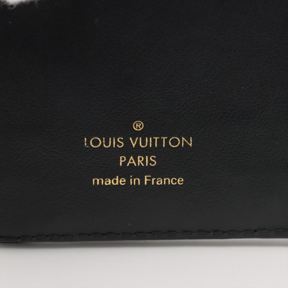 Louis Vuitton Monogram Lou Wallet Black For Sale 4