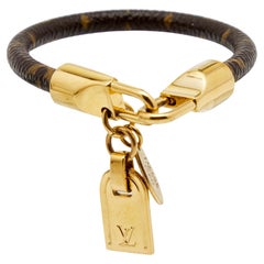 Louis Vuitton Monogram Luck It Brown Monogram Canvas Bracelet