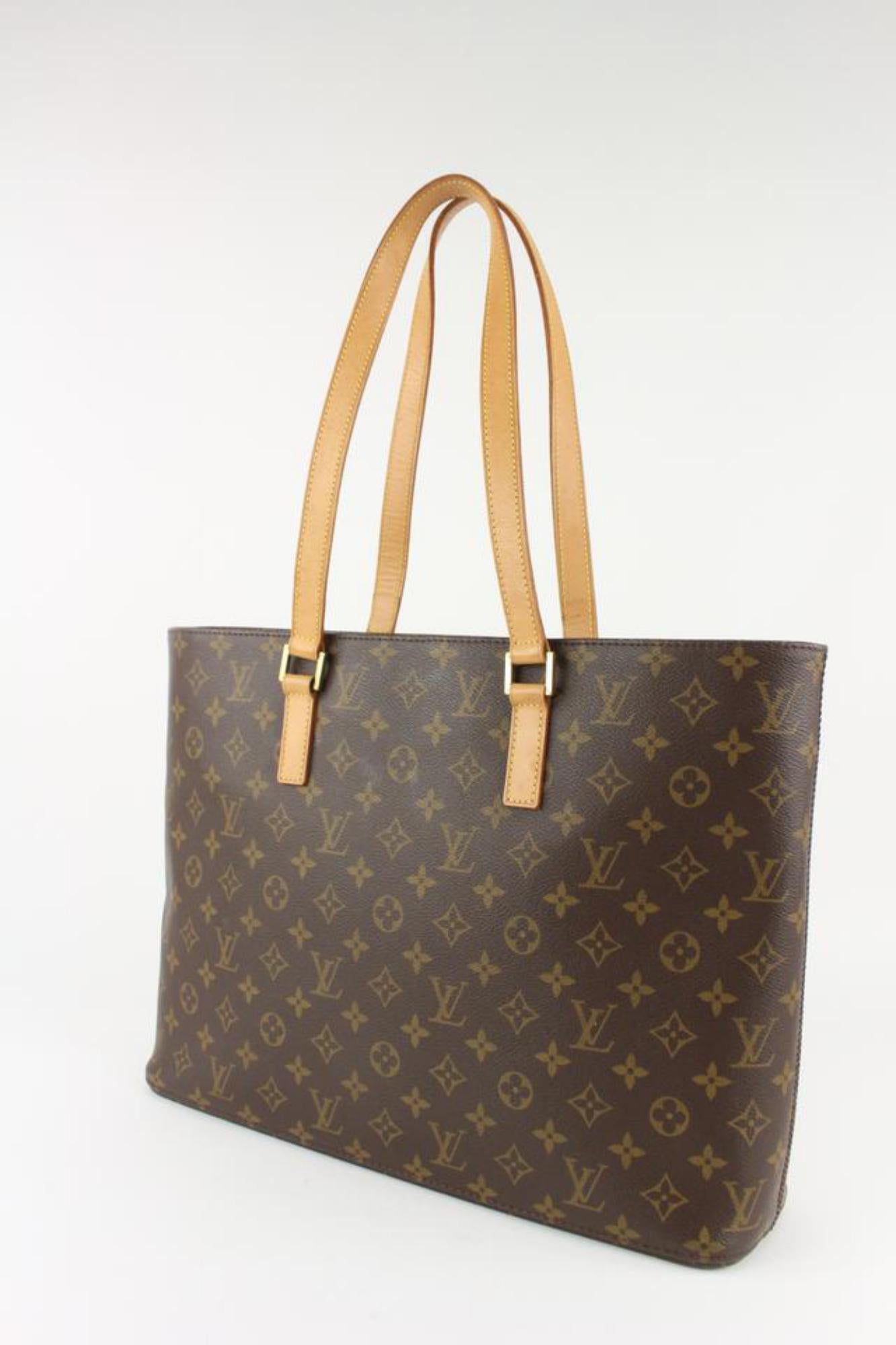 Louis Vuitton Monogram Luco Structured Zip Tote bag 1210lv37 4