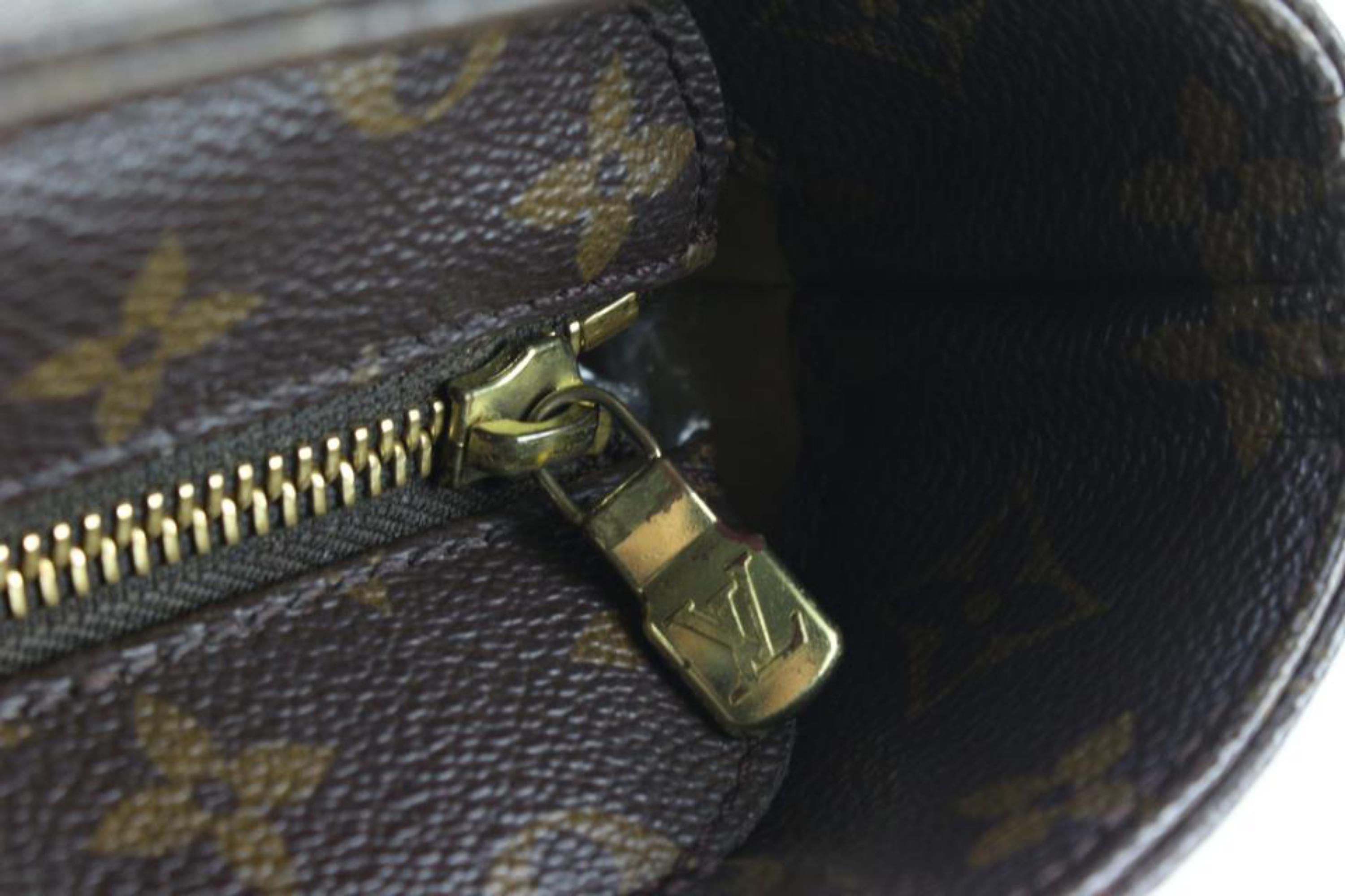 Louis Vuitton Monogrammierte Luco Umhängetasche mit Reißverschluss 37lk613s Damen im Angebot